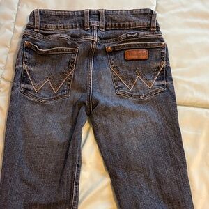 Wrangler Women's Dark Blue Boot Cut Jeans